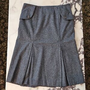 Victoria's Secret Gray A-Line Skirt with Pleats